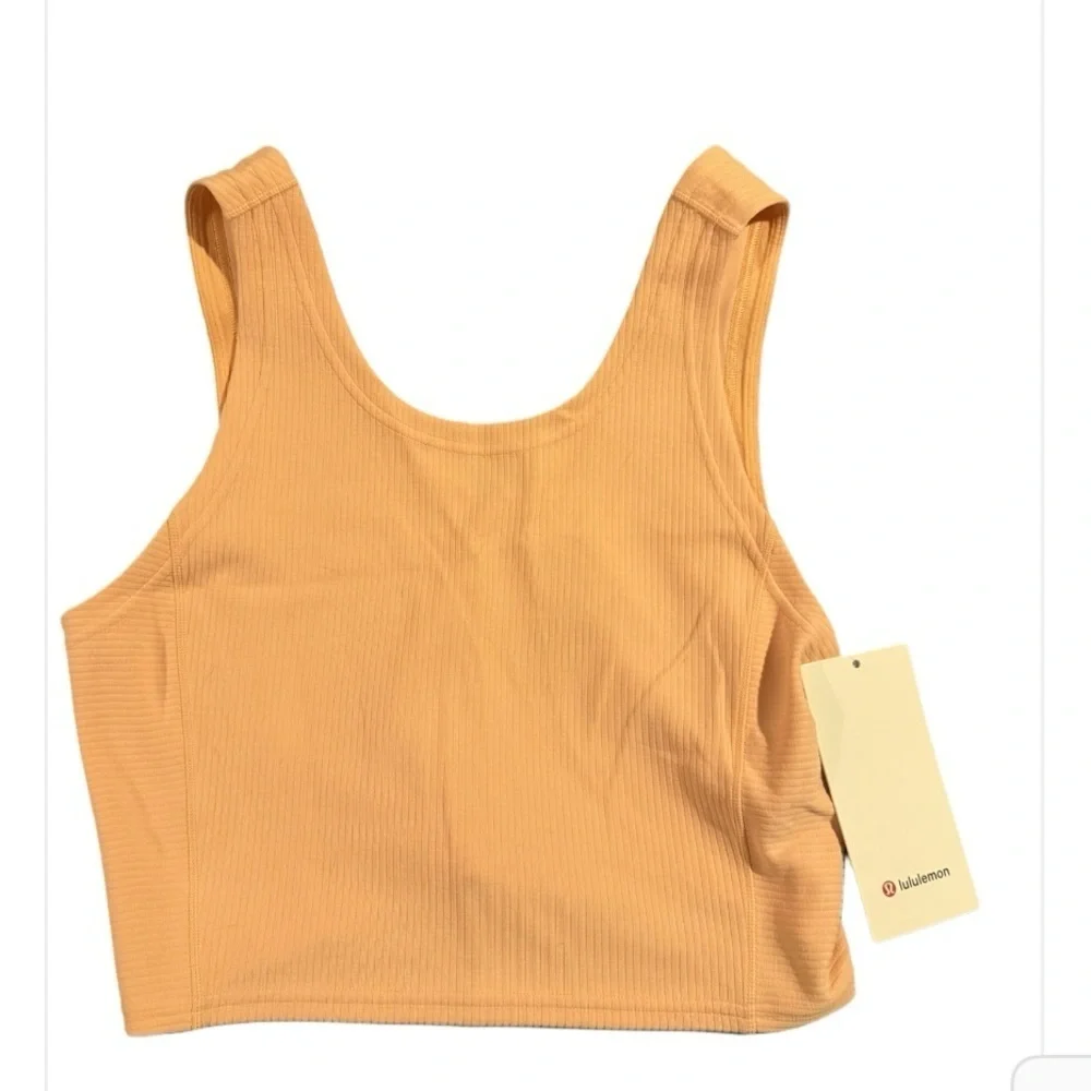 Lululemon Ribbed Softstreme Cropped Tank Top